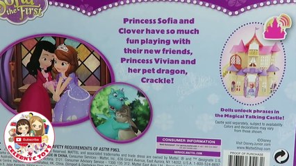 Sofia The First - Huge Toy Mermaid Buttercup Doll Opening Disney Princess Toys Sets