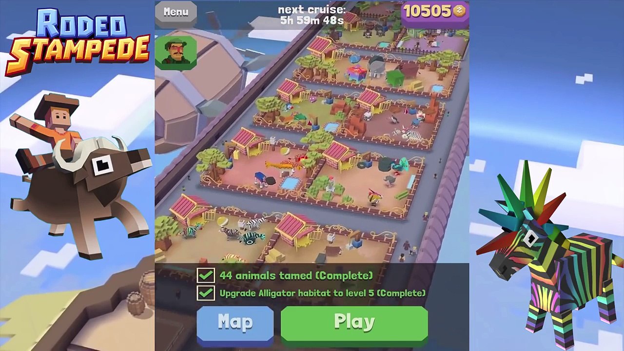 Rodeo Stampede - Sky Zoo Safari - Catching All The Animals - Part 7