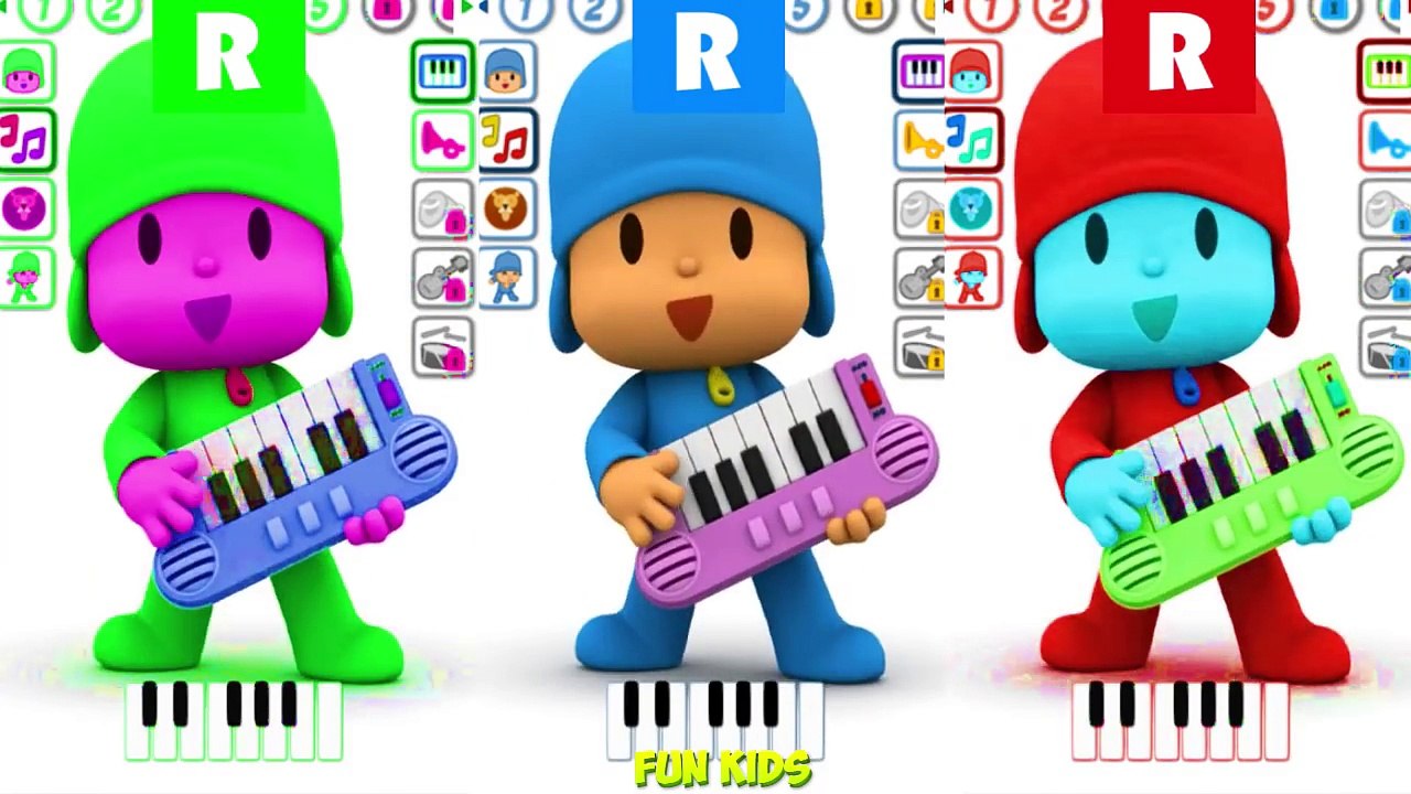 Learn ABC and Alphabet with Talking Pocoyo Animation Cartoon Learning Video for Preschool Children