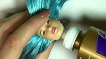 Hatsune Miku Vocaloid inspired Barbie / Doll - Custom Doll Repaint / Makeover