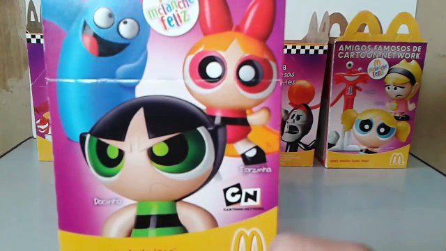 Amigos famosos da cartoon Network mc lanche feliz 2008