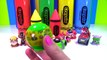 Paw Patrol Color Crayons with Super Pups, Mission Pups and Toy Surprises!