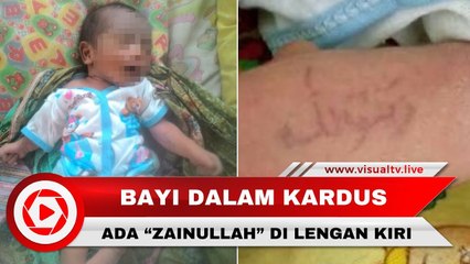 Bayi Berusia 7 Hari Ditemukan Dalam Kardus Mi Instan