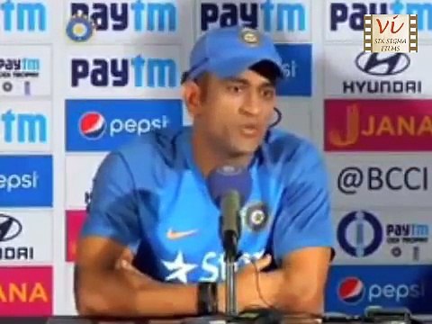 MS Dhoni Reveals The Real Reason For Leaving Captaincy Six Sigma Films