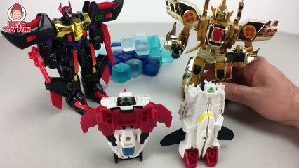 Transformers Combiner Force Skyhammer Unboxing With Optimus Prime Bumblebee Grimlock Toys