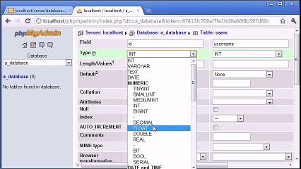 PHP Training In Jaipur|PHP Training Companies In Jaipur| phpMyAdmin Part 2