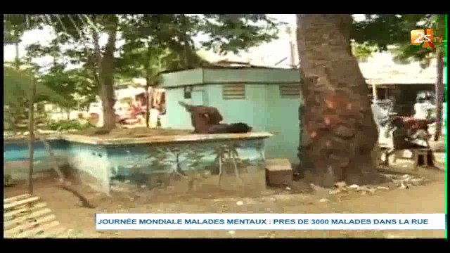 JOURNÉE MONDIALE MALADES MENTAUX: PRÈS DE 3000 MALADES DANS LA RUE