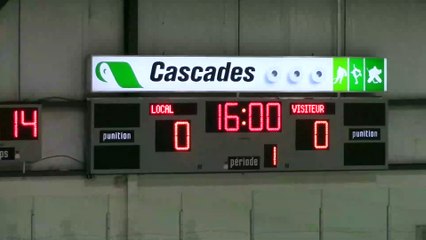 Sieurs vs Glads, 1iere période, 2017-10-09