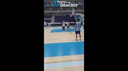 Treino preparação para FC Porto x Bnei Herzilya