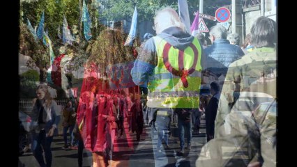 Aurillac Manif Fonction publique 10 octobre 2017