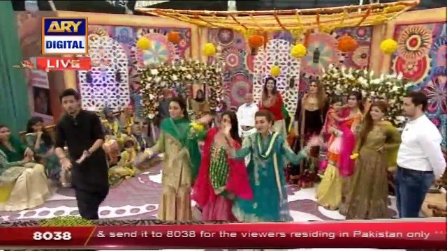 Mehndi Dance Performing In Good Morning Pakistan