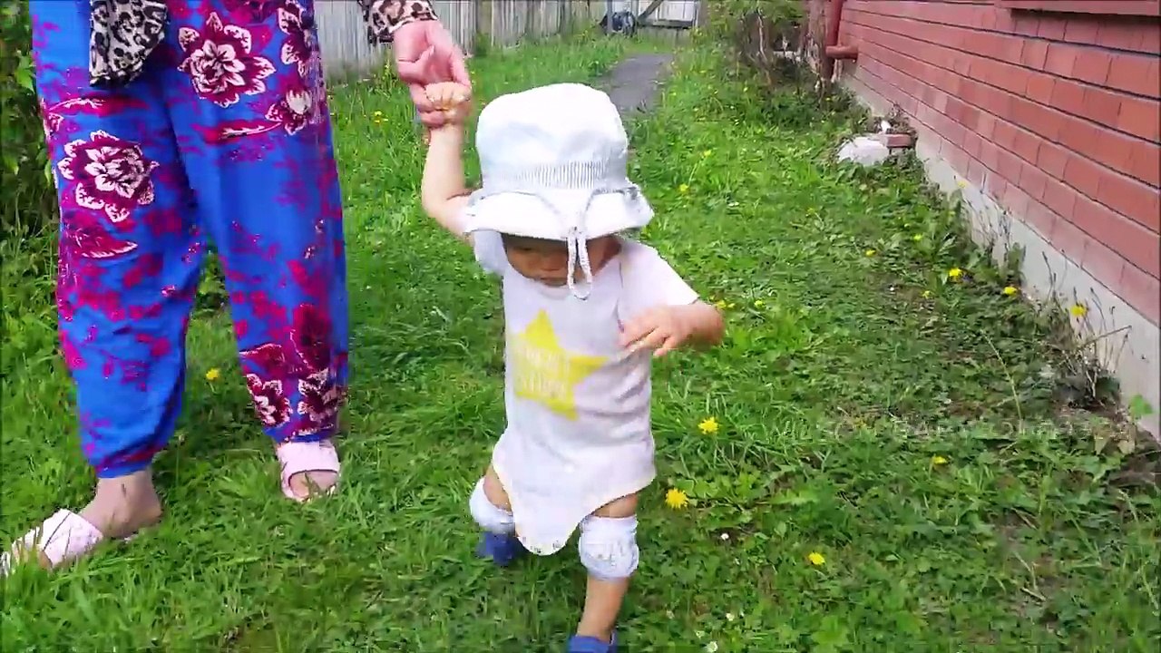 Day360 - Wilson Baby Gets NEW HAIRCUT! By Mommy, Walking Falling + Hiccups & more..