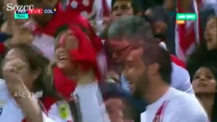 Peru'nun mucize gibi golü...Ospina'nın tarihi hatası
