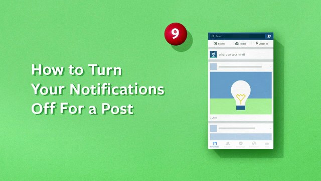 Facebook Tip- How to Turn Notifications Off