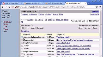 PHP Training In Jaipur|PHP Training Companies In Jaipur|Sending an Email Part 2