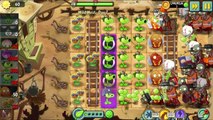 Plants vs Zombies 2: Repeater vs Chomper power up [PvZ cartoon & gameplay]