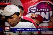 Perú vs. Colombia: miles de fanáticos celebran empate en los exteriores del Estadio Nacional