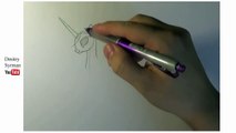 How to draw Princess Celestia my little pony, Как нарисовать пони Принцесса Селестия,