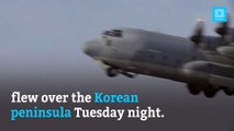 US bombers fly over Korean peninsula amid tension