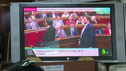 Catalogne: les Madrilènes réagissent au discours de C.Puigdemont