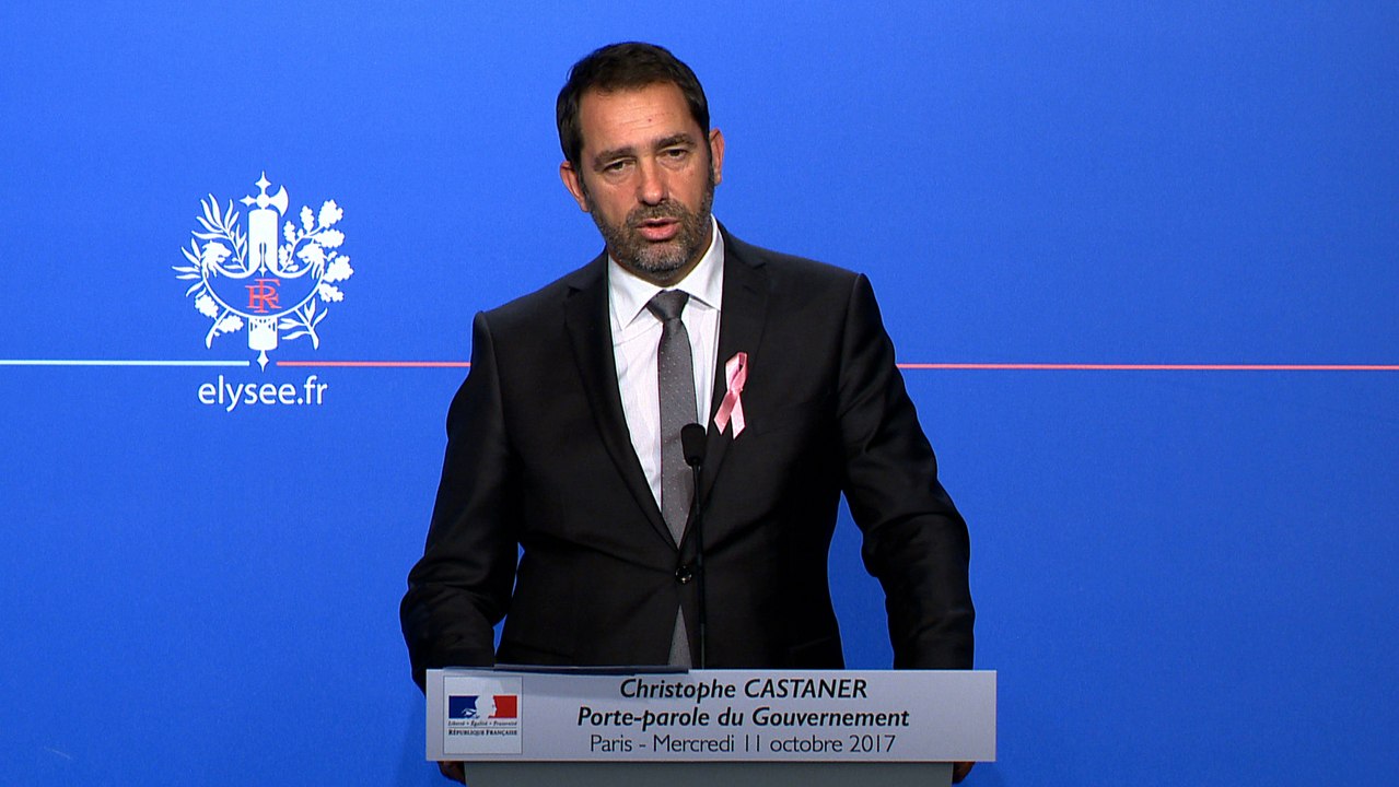 Compte-rendu du Conseil des Ministres du mercredi 11 octobre 2017