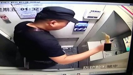Debt-ridden man smashes ATM