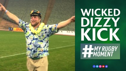 Wild Oktoberfest Sevens dizzy kick | #MyRugbyMoment