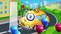 Cars and Trucks - Street Vehicles videos for kids - Puzzle Cars for Kids : Police Car, Ambulance