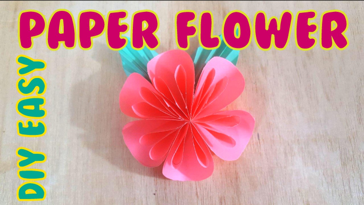 ✅ Easy DIY: Easy Paper Flower, Paper flower, paper flower quilling, paper flower wall,paper flower 3d,