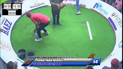 GALLOS DEL CIBAO VS JONATAN MOREL