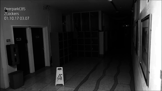 Une caméra de surveillance a filmé une scène perturbante dans une école pendant la nuit (Irlande)