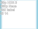 LCS  CALLISTO  15M  Ultra HD 4K 2160p  HDR  3D  Full HD 1080p  Neue Version HDMI