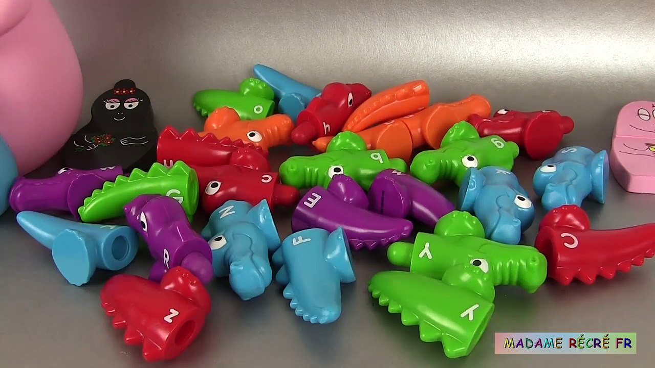 Apprendre lalphabet et les couleurs en français Learn French Alphabet