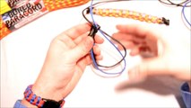 How to Make a Modified Half Hitch Paracord Survival Bracelet - BoredParacord