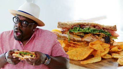 Cedric the Entertainer Makes a Grown-Ass Man-wich