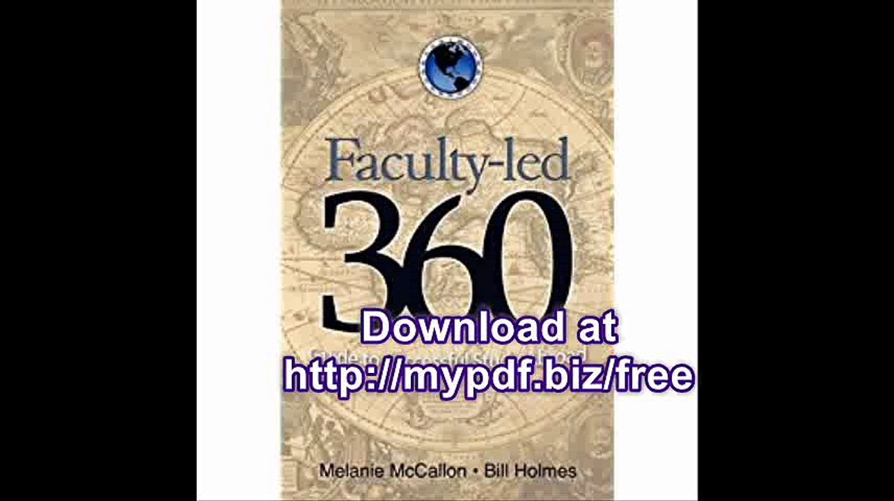 Faculty-Led 360 Guide to Successful Study Abroad