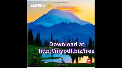 America 2013 Square 12X12 Wall Calendar (Multilingual Edition)