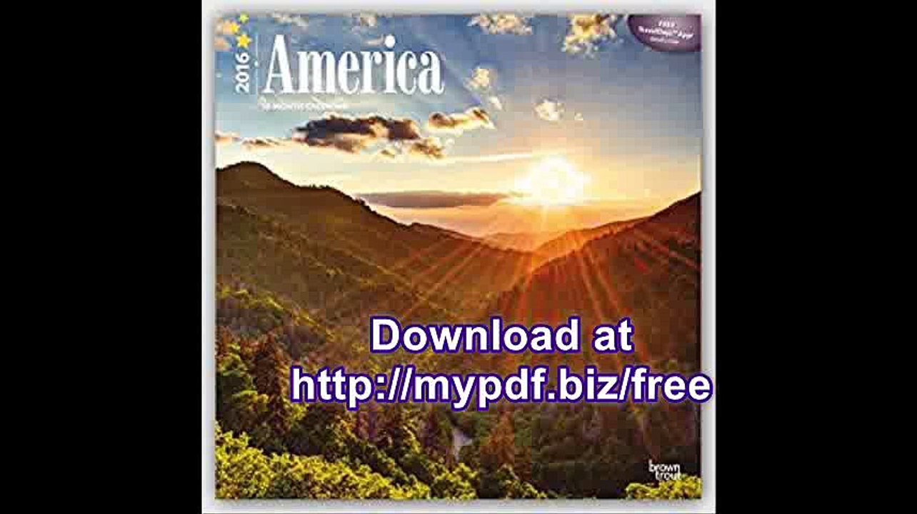 America 2016 Square 12x12 (Multilingual Edition)