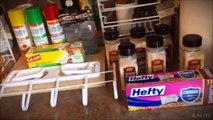 Dollar Tree DIY Small Space Storage Solution | Repurposed Ideas for Home Organization