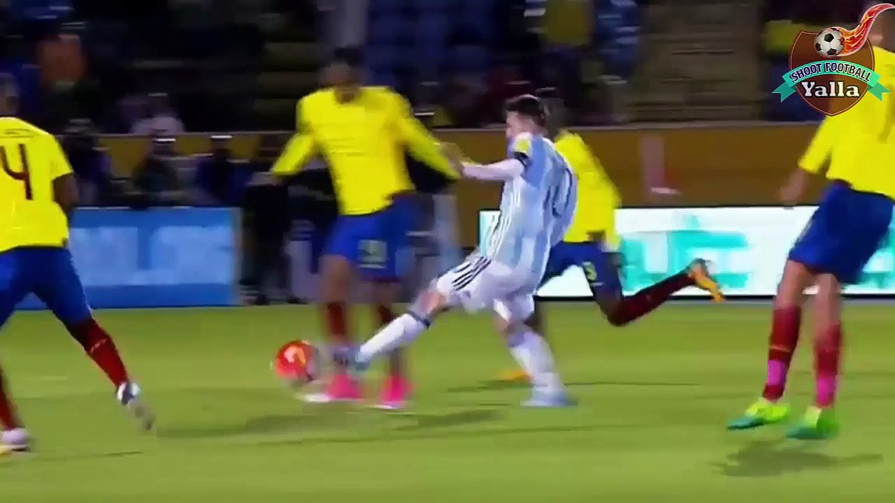 Ecuador vs Argentina 1 - 3 Highlights & Goals worldcup 2018 - 11-10-2017