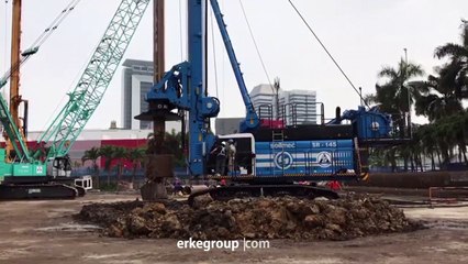 Soilmec SR-145 Piling Rig, Fore Kazık Makinesi / 11.10.2017 / Erke Group