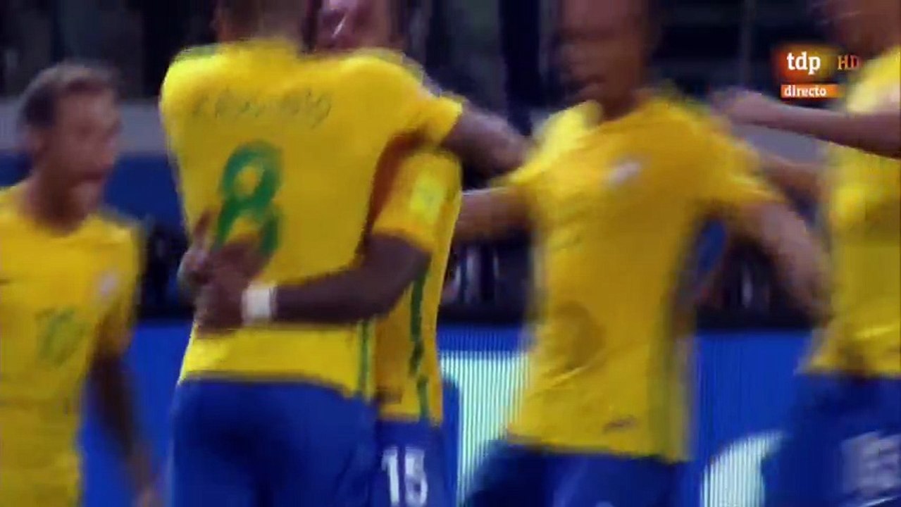 Brazil 3-0 Chile 11/10/2017 All Goals  &  Highl...