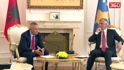 Thaçi i kërkon Metës: Kosovarët pajisini me nënshtetësi shqiptare (360video)