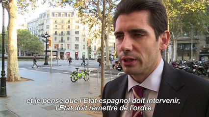 Indépendance de la Catalogne: les Barcelonais dans l'incertitude