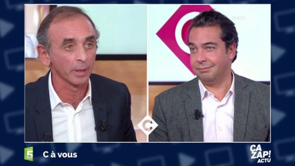 Clash entre Patrick Cohen et Eric Zemmour dans C à Vous