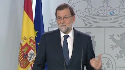 İspanya Başbakanı Rajoy'dan Bağısızlık Bildirgesine Tepki