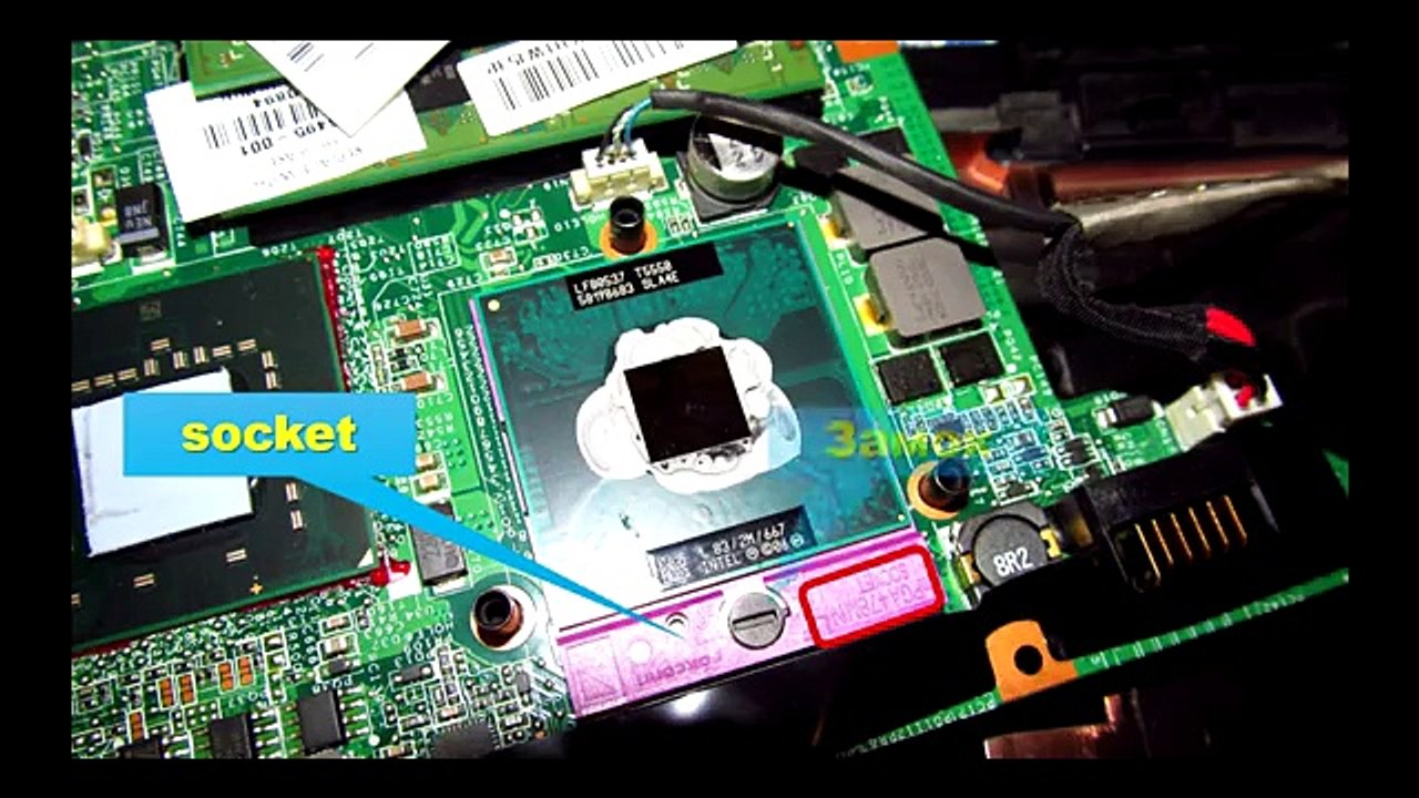 Апгрейд старого ноутбука. Замена процессора. Установка SSD.