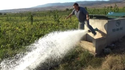 Suya Kavuşan Çiftçinin Kazancı Arttı