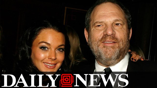 Lindsay Lohan defends Weinstein