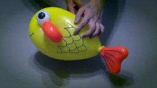 Рыба, Рыбка из шаров Fish from balloons.